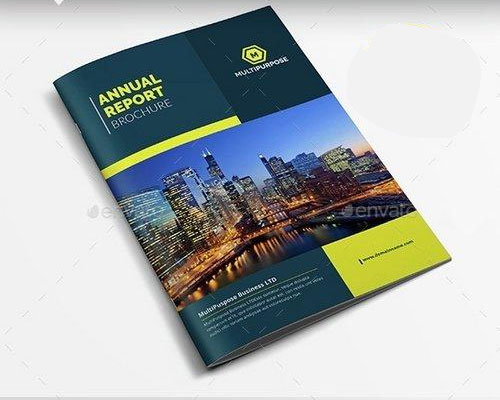 创意个性年度报告国外大气设计画册下载