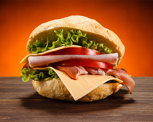 汉堡美食快餐图片素材