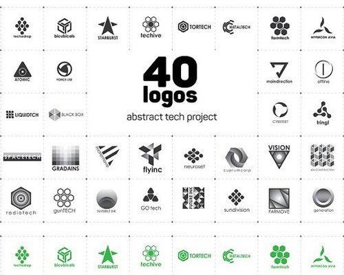 创意标志高科技logo设计下载
