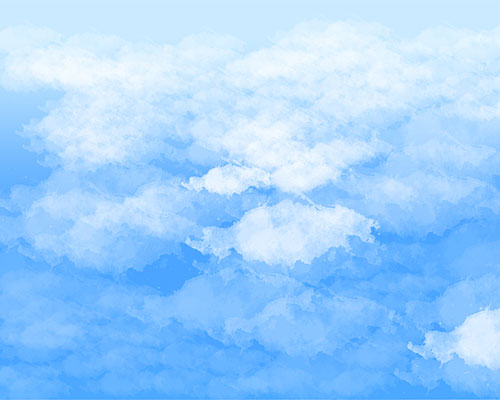 唯美水彩云朵纹理背景素材下载