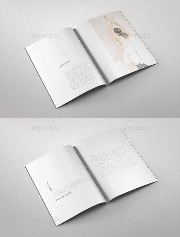 时尚杂志服装品牌销售画册书籍设计2