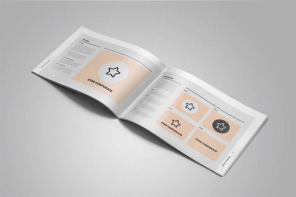 简约文艺公司品牌宣传简介画册模板设计4