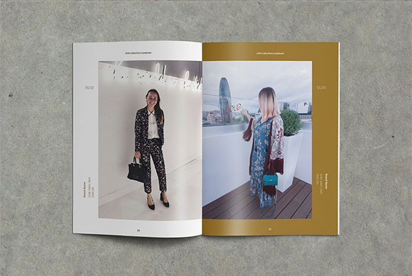 创意简单时尚摄影目录服装杂志画册书籍11