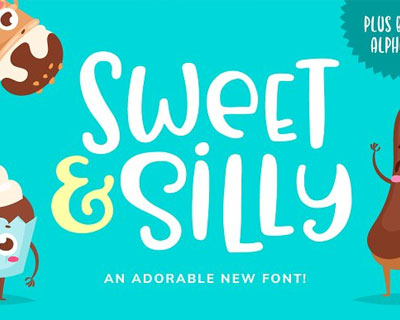 sweet_and_silly_bonus可爱有趣英文字体