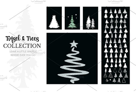 Xmas-Trees圣诞树字体符号下载1