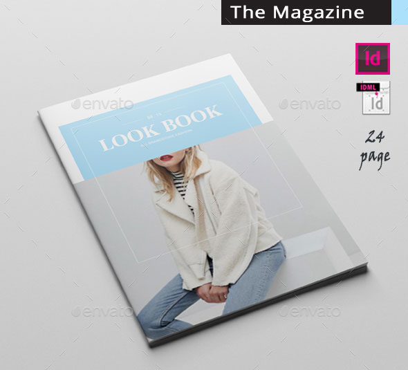 创意时尚精致品牌服装目录杂志画册书籍1