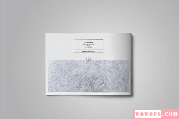 时尚简约品牌目录室内装饰设计画册模板5