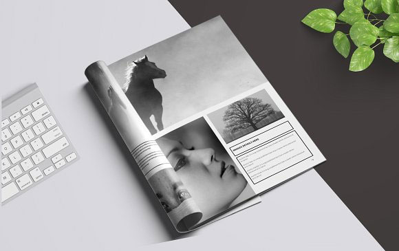 创意商业项目工作室杂志画册模板10