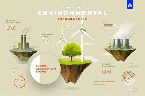 环境信息图表素材下载1