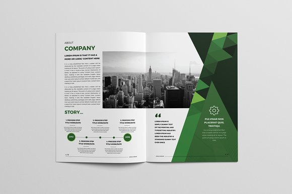 绿色科技通用企业宣传画册设计indesign模板绿色科技通用企业宣传画册设计indesign模板3