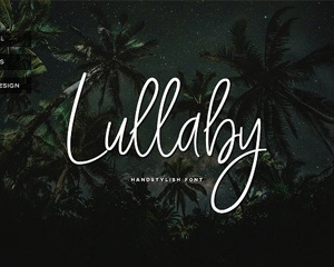 Lullaby英文字体下载
