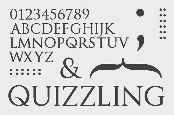 Hadrian Typeface复古英文字体下载2