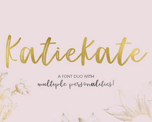 Katiekate英文字体下载