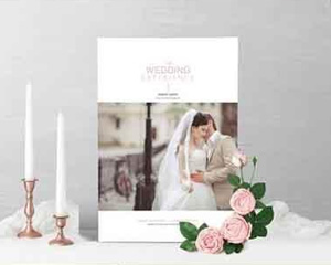婚礼摄影画册目录宣传手册