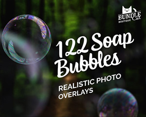 122款梦幻肥皂泡泡摄影后期溶图素材图片