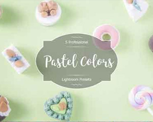 食物糖果美食Lightroom预设Pastel Colors Lr Presets