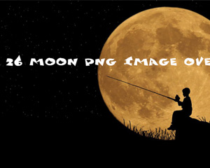 高清月亮摄影后期照片叠加PNG素材